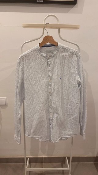 Camisa Pedro del Hierro cuello mao blanca 42