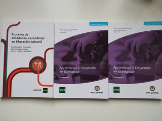 Libros Educación Infantil UNED