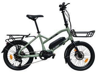 Bicicleta eléctrica paseo cargo Cloot e-volt lite