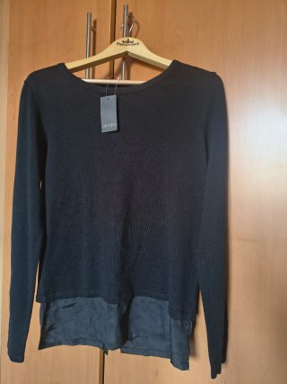 Jersey esmara negro abierto por la espalda