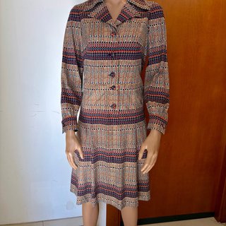 Vestido camisero Vintage años 70, jolan prét!!