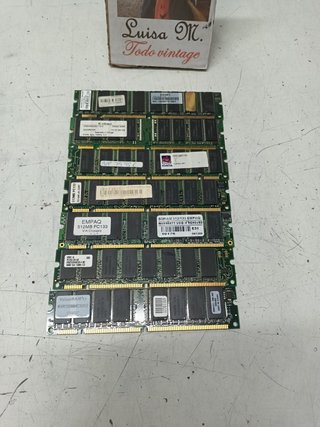 modulos ram, PC-133, 512MB,  15€ UNIDAD