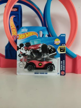 Hot Wheels Mickey Mouse Car