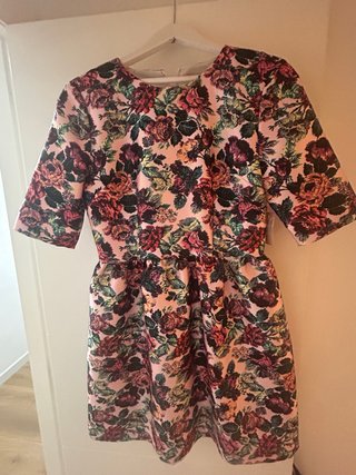 Vestido Flores Teria Yabar a estrenar