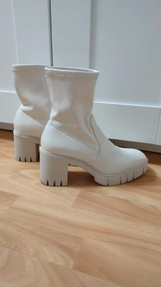 Botines Blancos de Mujer