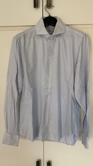 Camisa de traje Macson blanca talla L