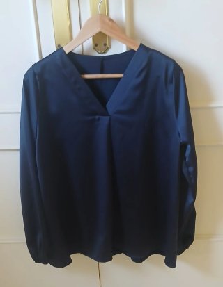 Blusa Azul Talla Única