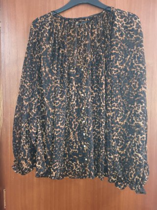 Blusa Zara Estampado Animal