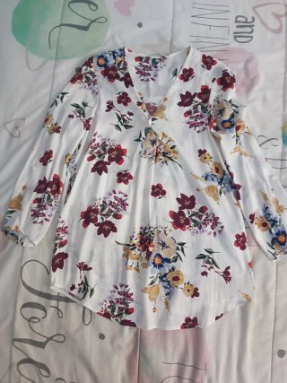 Blusa Estampada Floral