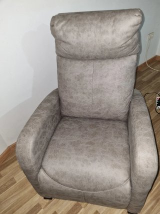 Sillón Relax Gris totalmente nuevo