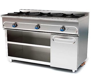 Cocina Industrial Mundigas Gama 550 M-1200/3E