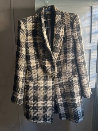 Chaqueta Zara cuadros Talla L