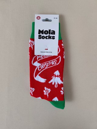 Calcetines navideños Merry Christmas - (37-45)