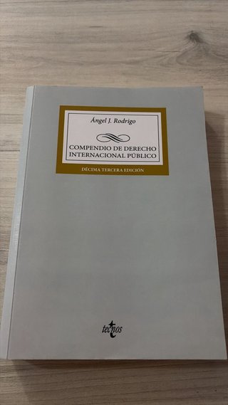 Compendio de derecho internacional público