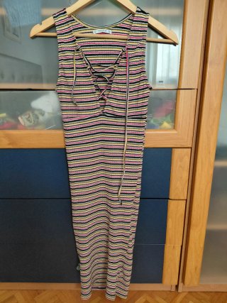 Vestido de verano a rayas