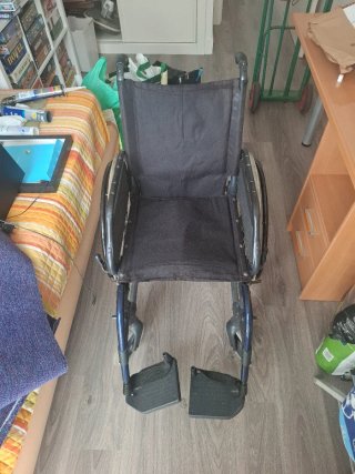 Silla de ruedas.