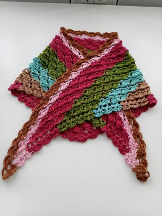 Chal de Lana Merino Multicolor