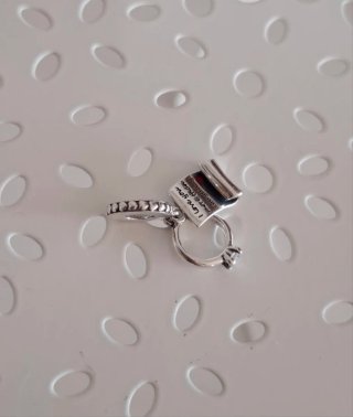 Charm Pandora Anillo y Pergamino
