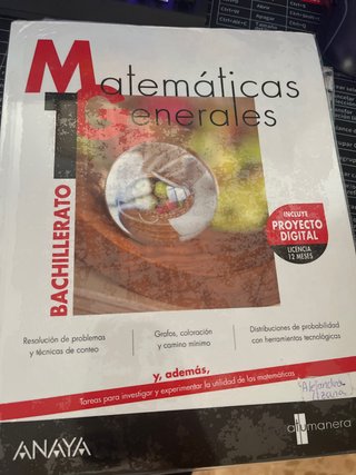 Libro matematicas y ingles