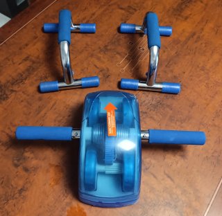 Pack Abdominales y Flexiones: Rueda Ab Roller