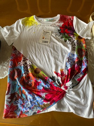 Camiseta Desigual Manga Corta Talla M