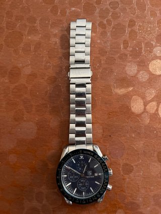 Reloj Benyar Plateado y Azul