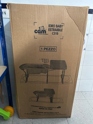 Bañera para bebé CAM Idro Baby sin cambiador