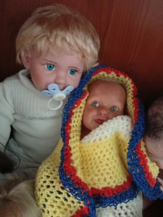 Set di 2 bambole Reborn