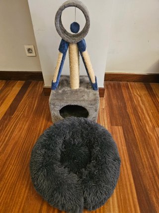 Rascador y Cama para Gato