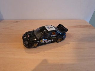 Coche Scalextric Subaru Impreza Rossi