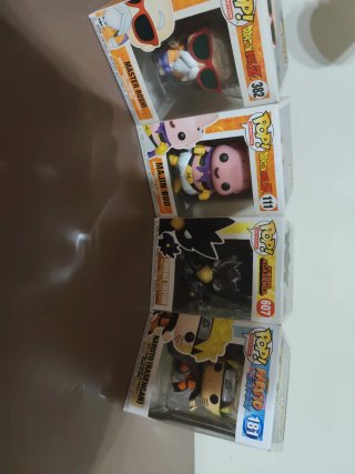 Set de 4 Figuras Funko Pop Anime