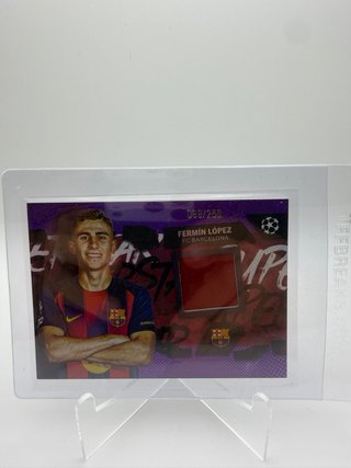 Carta Topps Fermín López Patch /250