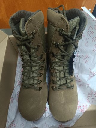Botas Militares Color Verde Oliva