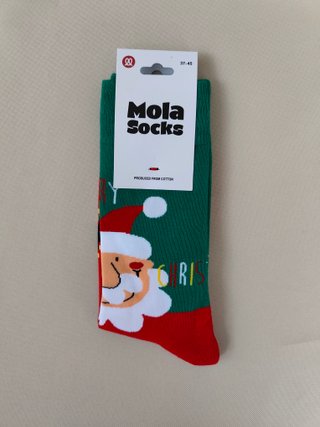 Calcetines navideños Papá Noel (37-45) - Nuevo