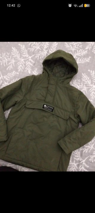 Anorak Adolescente Verde Oliva
