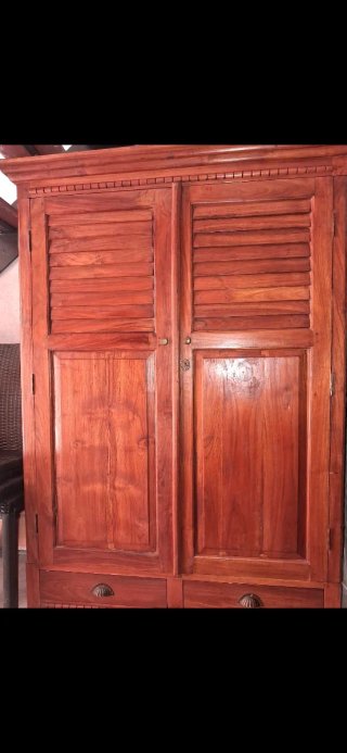 Mueble Multifucional, Teca Maciza