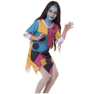 Disfraz de Sally Talla 10-12 años Muñeca de Trapo