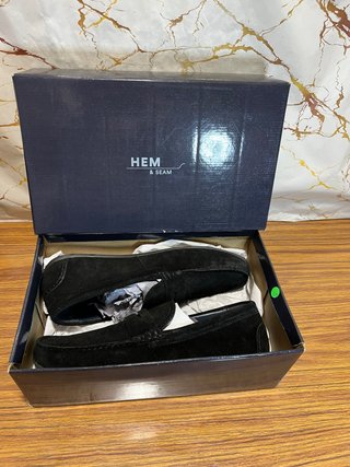 Mocasines Negros Hem & Seam