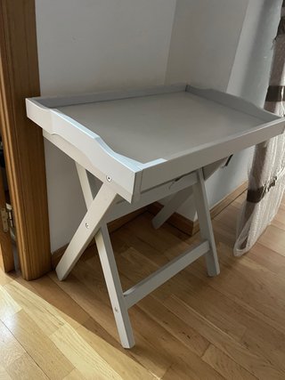 Mesita Plegable IKEA MARYD Gris