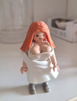 Figura Playmobil Mujer con busto