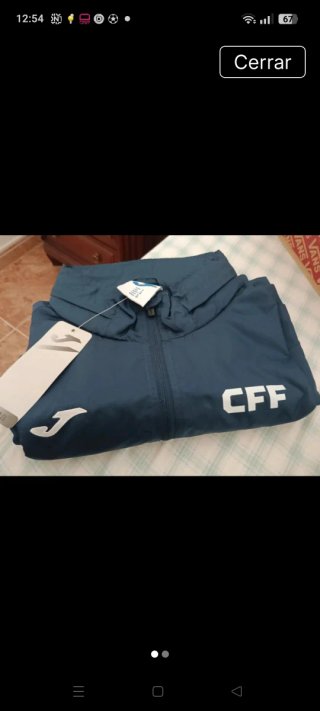 Chubasquero Joma Azul