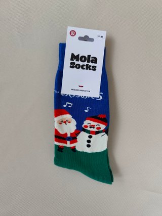Calcetines navideños de Papá Noel - (37-45)