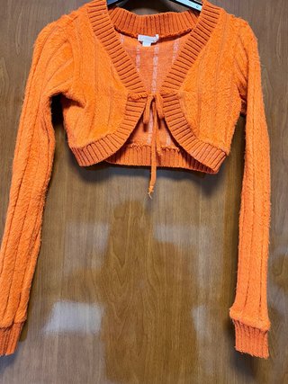 Torera Naranja de Pelito Talla M