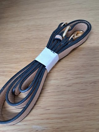 Correa para bolso beige