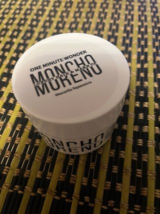 Moncho moreno mascarilla