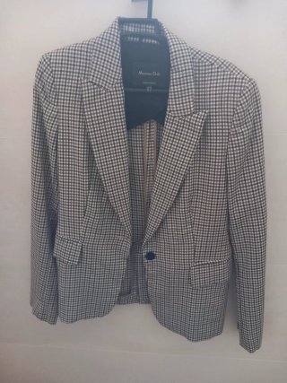 Americana Massimo Dutti Estampada