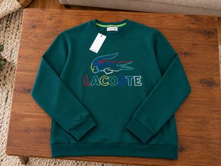 Sudadera Lacoste Verde Talla M