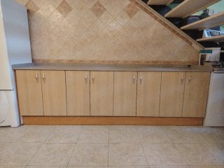 Muebles de cocina con encimera Neolith 2,90m