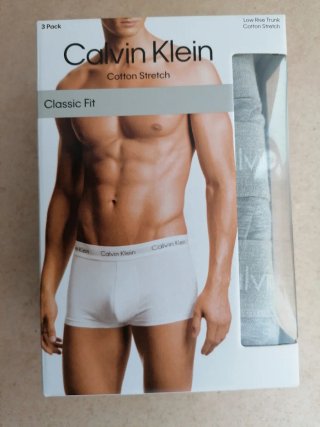 Pack 3 Bóxers Calvin Klein Cotton Stretch