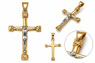 Colgante de Cruz con Cristo